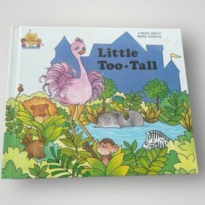 Rare Vintage Children's Illustrated book, Fiction, Little Too Tall, Magic Castle